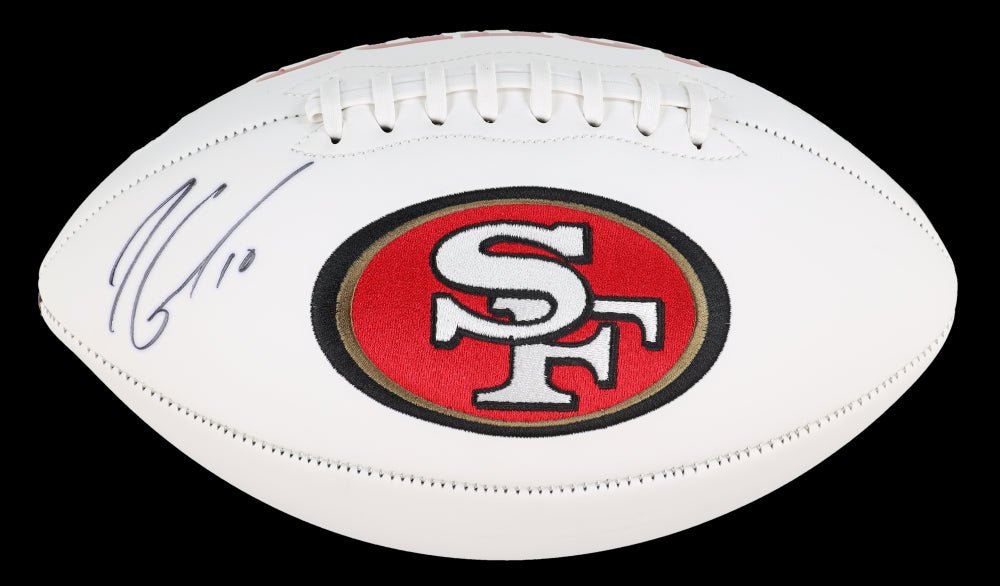 Jimmy Garoppolo Signed 49ers Logo Football (Fanatics & TriStar)