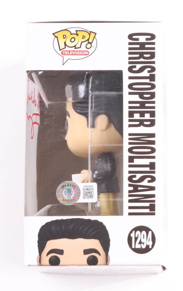 Michael Imperioli Signed Sopranos #1521 Moltisanti Funko Pop! (Beckett)