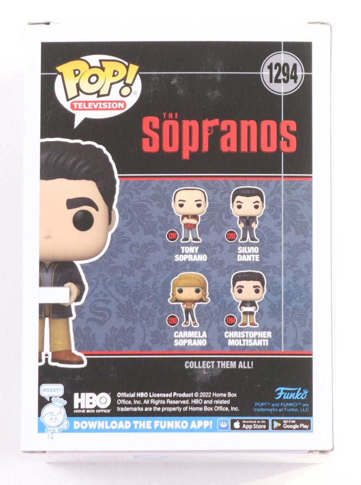 Michael Imperioli Signed Sopranos #1521 Moltisanti Funko Pop! (Beckett)
