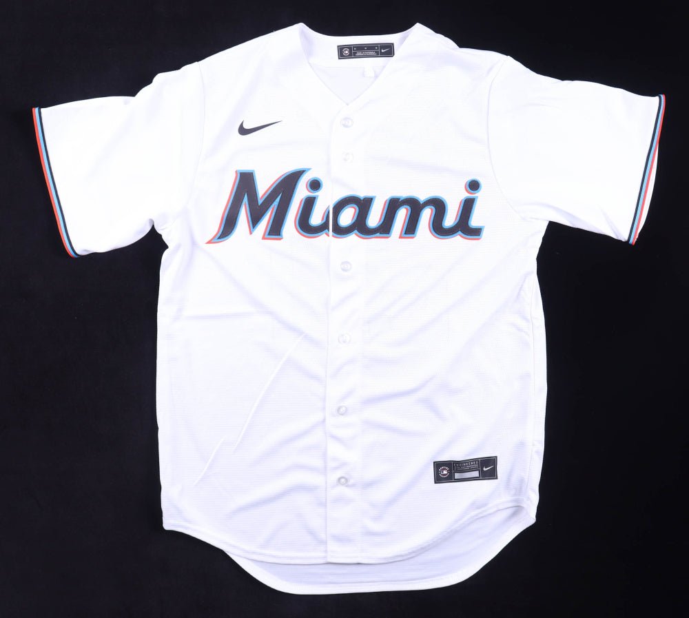 Miguel Cabrera Signed Jersey (Beckett) Miami Marlins