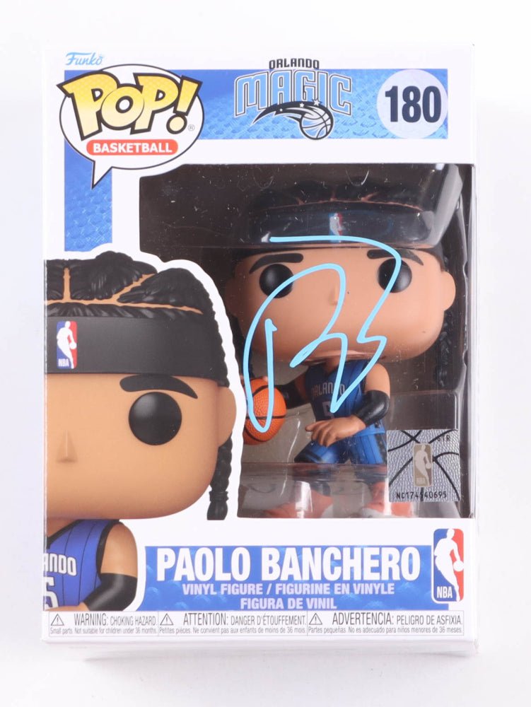 Paolo Banchero Signed "Magic" #180 Funko Pop! Vinyl Figure (JSA) JSA Witnessed