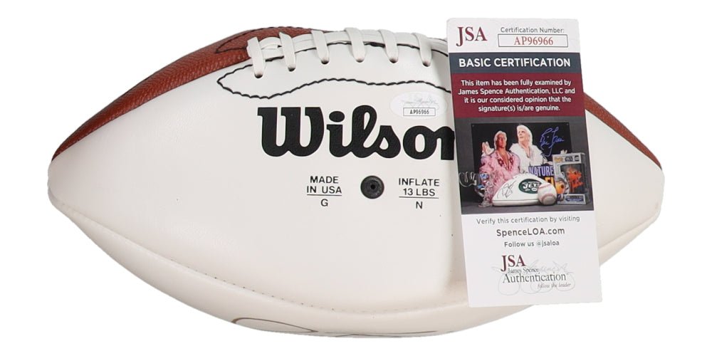 Phil Simms Signed NFL Football (JSA)