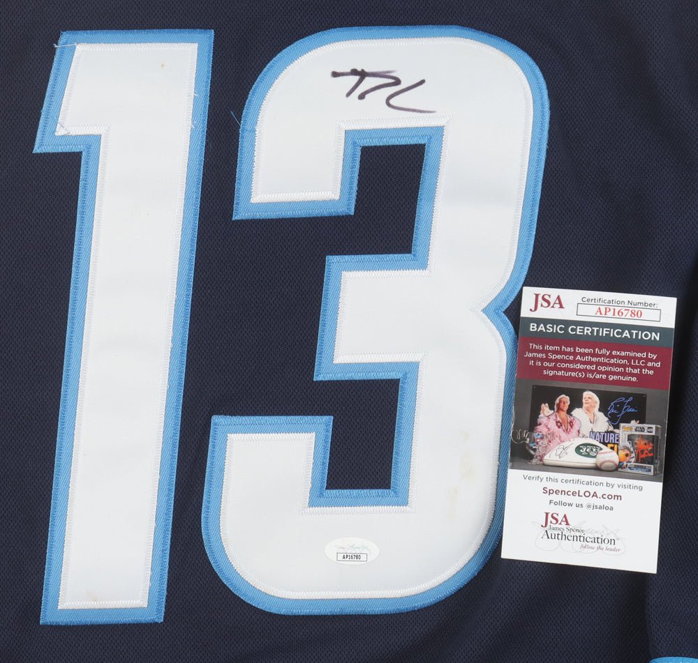 Pierre-Luc Dubois Signed Jersey (JSA) Winnipeg Jets