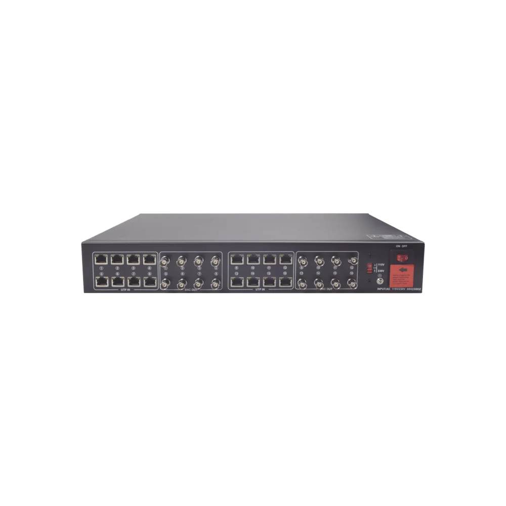 UTP Video Solution Epcom Titanium 16-CH Power Supply HD Video Receiver Hub