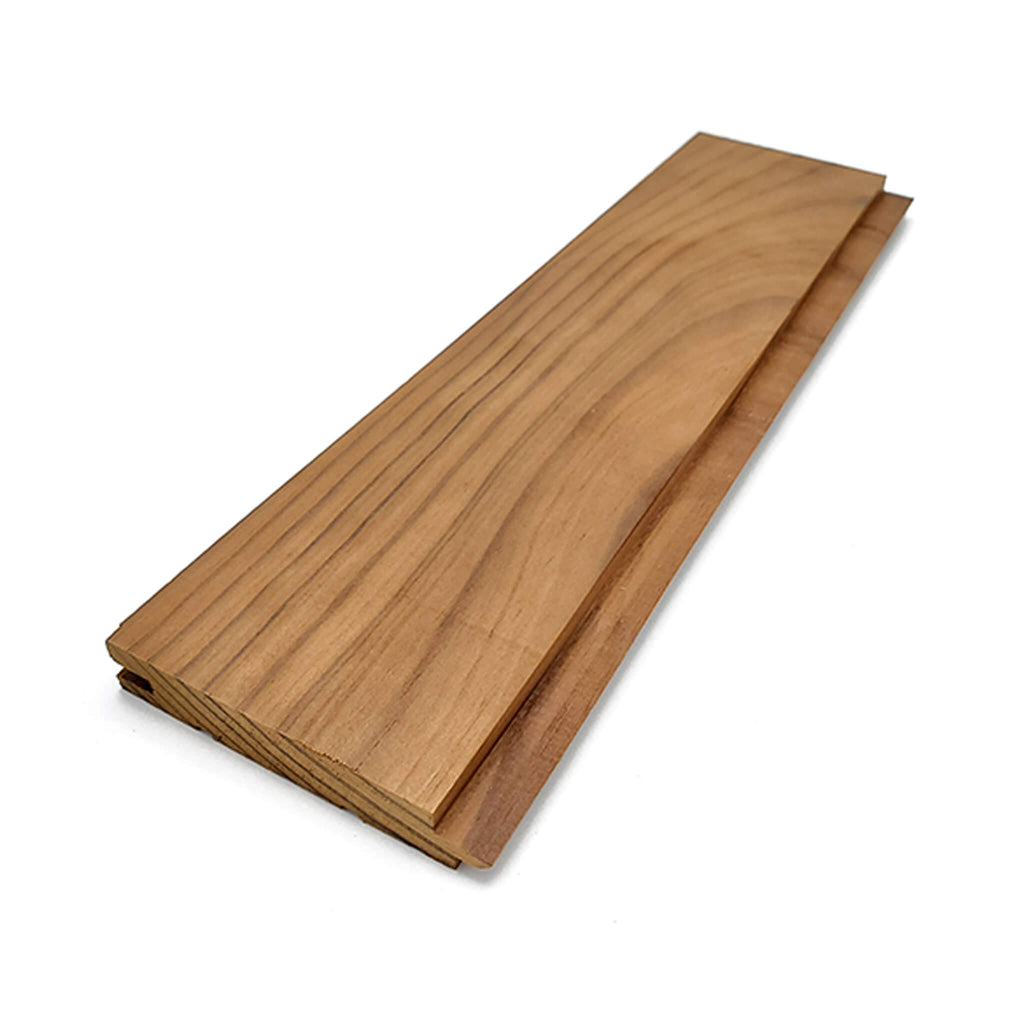 Prosaunas Thermo-Radiata Pine 1X4 T&G STS4 Sauna Wall Wood (SAK43045)