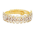 Rhinestone Crystal Pave Evening Bracelet