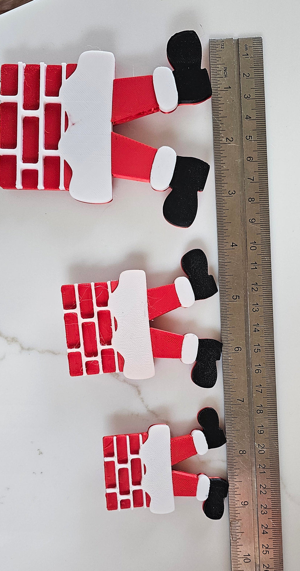 set of 2 Santa Elf I Know Him Hat Magnets Christmas Made in America Choice of Sizes