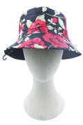Rose Print Bucket Hat