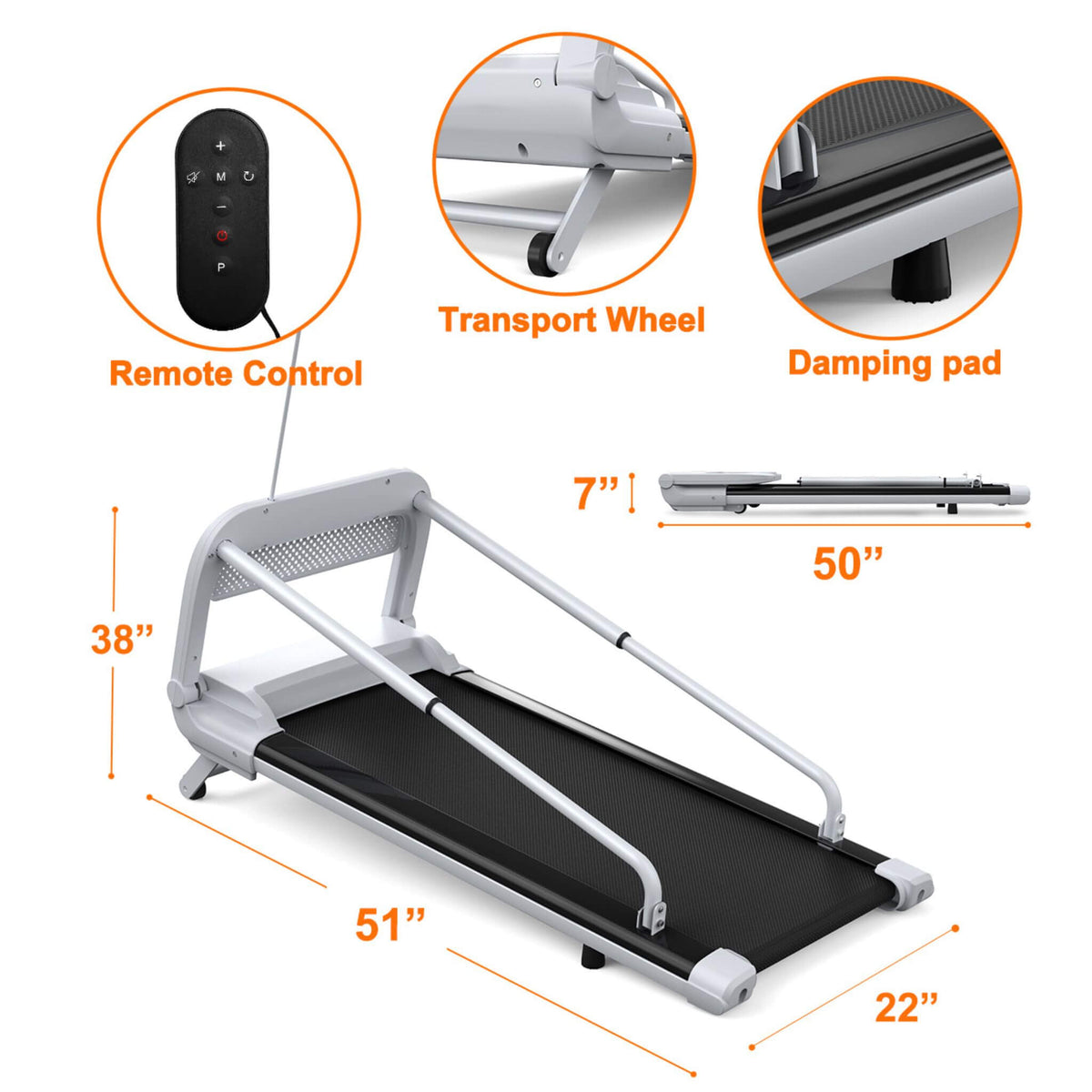 Smart Pet Treadmill With Adjustable Speed For Small And Medium Dogs (SAK72537)