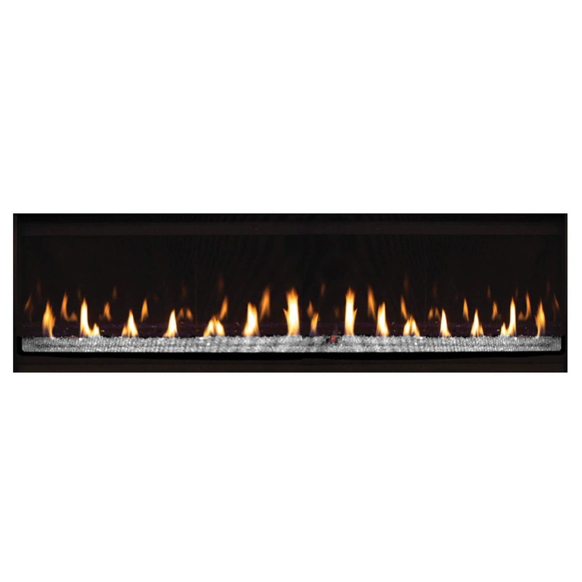 Superior Fireplaces 84-Inch Linear Direct Vent Electric Ignition Natural Gas Fireplace With Screen Barrier [DRL6084TEN] (SAK15198)