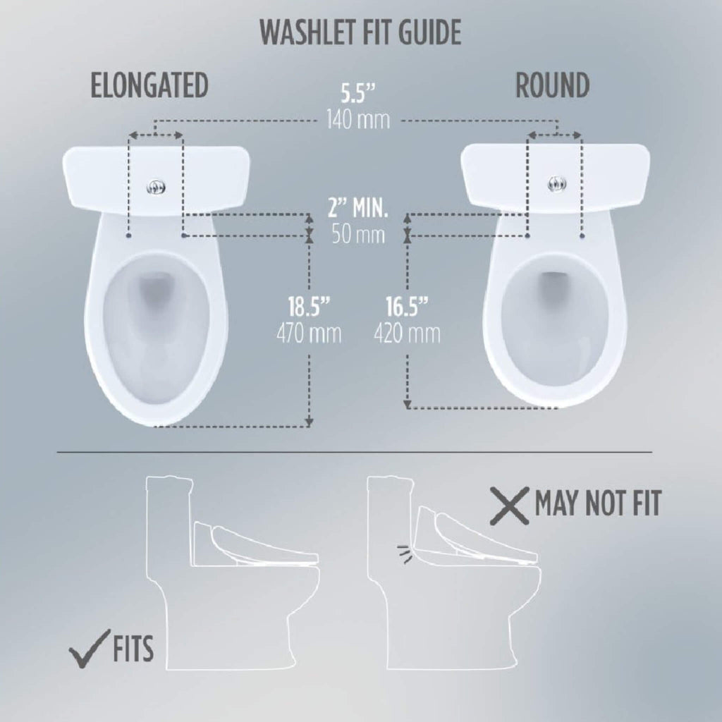 [SW4736AT40#01] TOTO S7A Washlet Elongated Bidet Toilet Seat With EWater And Auto Open/Close Contemporary Lid (SAK54823)