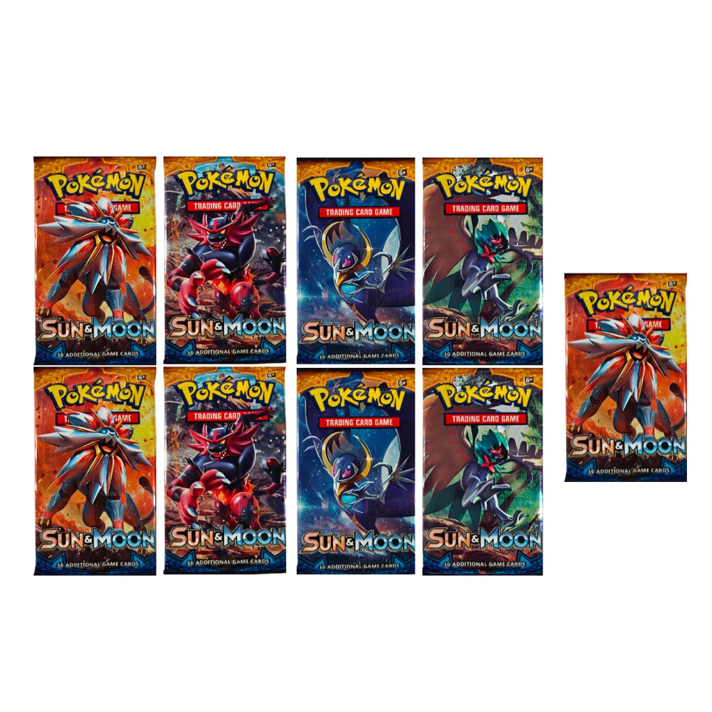 Pokemon TCG Sun & Moon Booster Box Sealed Trading Card Lunala Solgaleo Incineroar Decidueye Anime Collectible Collection Gift