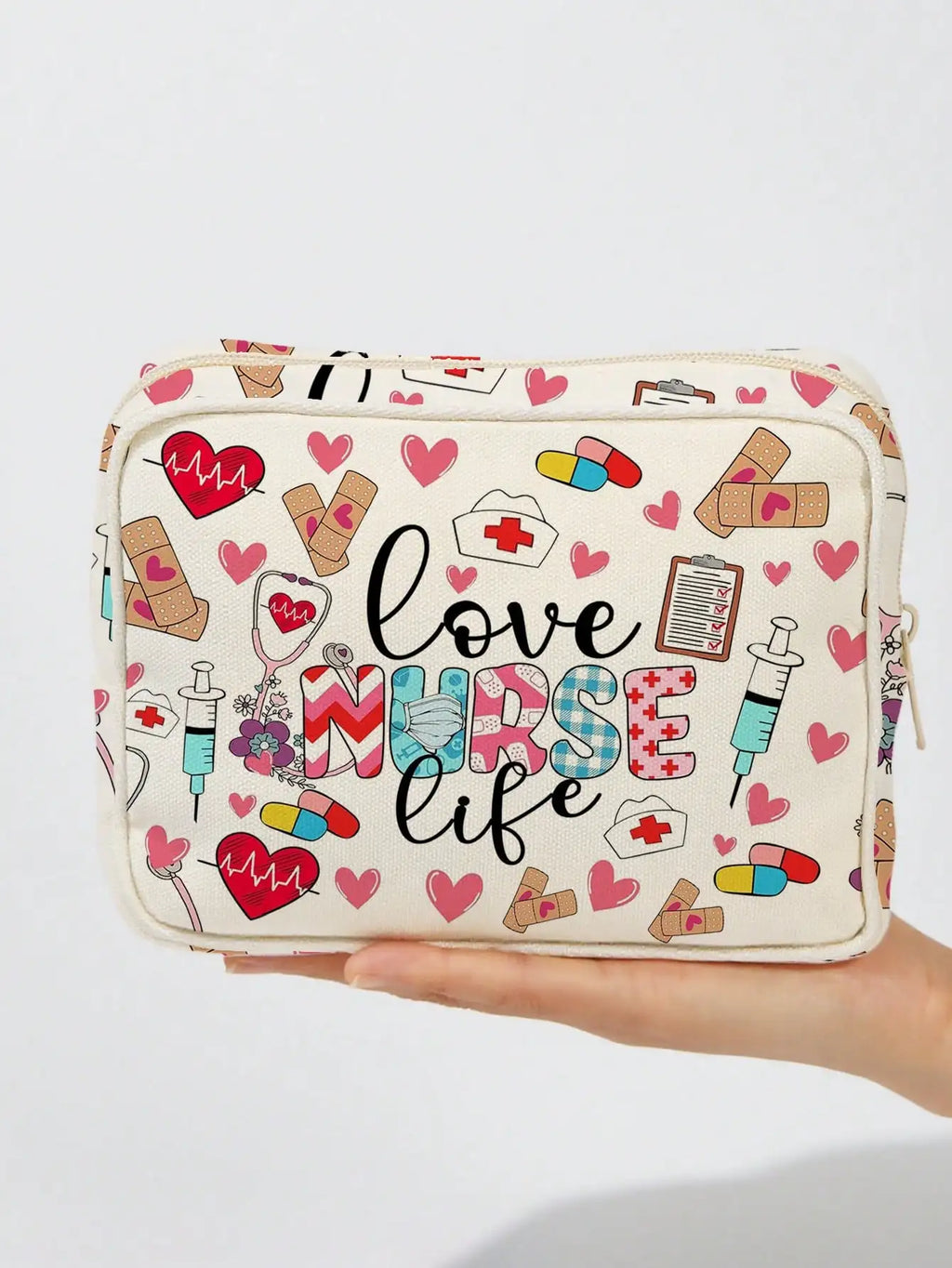 1PC Large Capacity Medicine Bag Travel Portable Medical Bag Home Medicine Storage Bag Set Portable Outdoor First Aid Kit