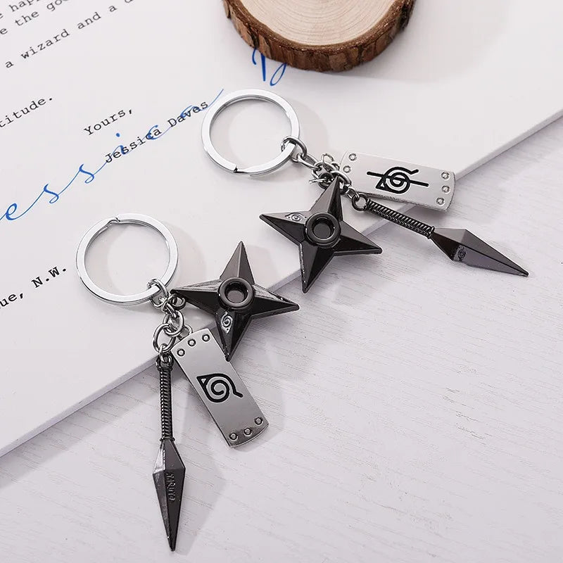 Bandai Anime Naruto Keychain Car Keybag Backpack Accessories Keychain Accessories Women's Jewelry Men's Gifts