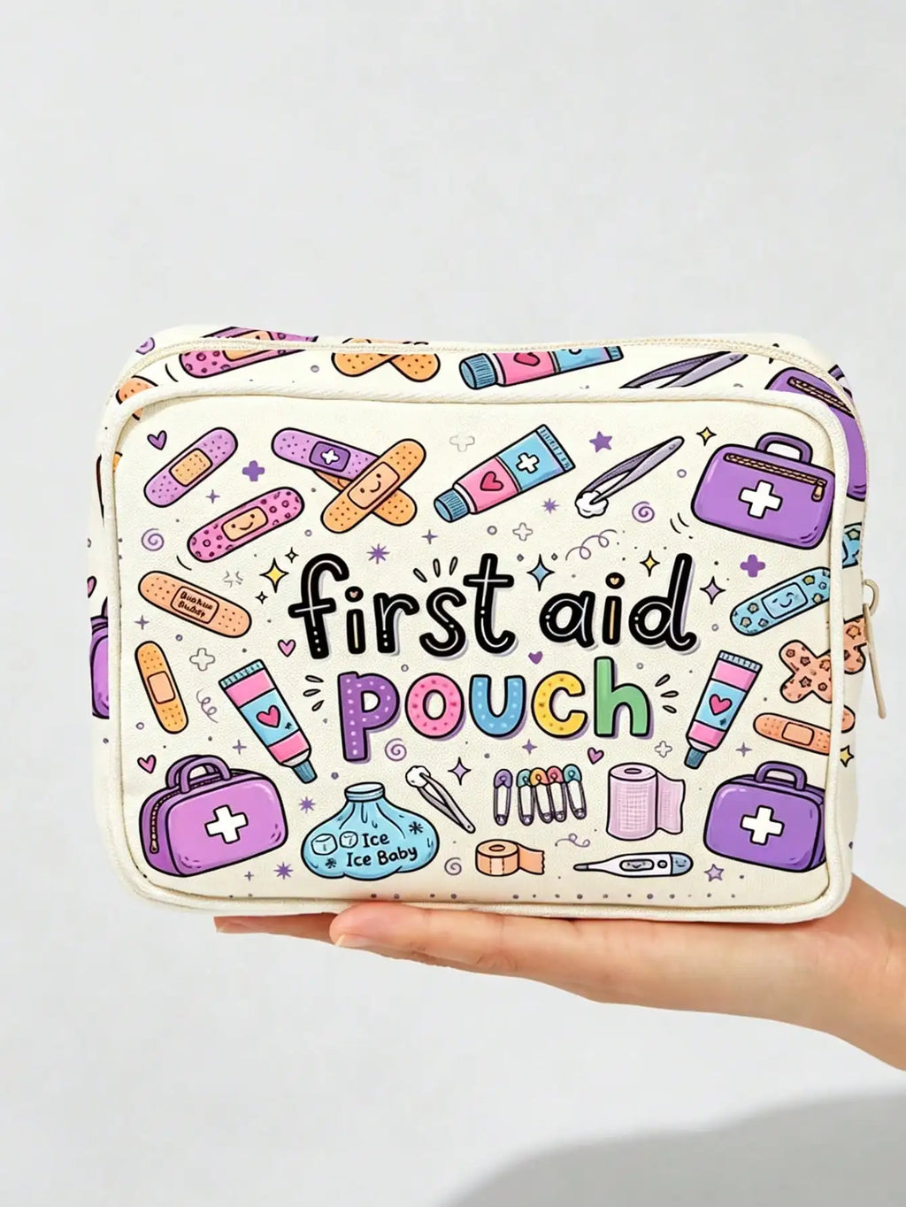 1PC Large Capacity Medicine Bag Travel Portable Medical Bag Home Medicine Storage Bag Set Portable Outdoor First Aid Kit