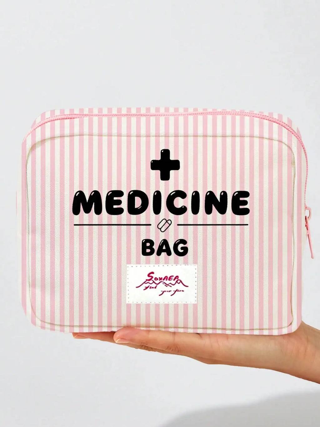 1PC Large Capacity Medicine Bag Travel Portable Medical Bag Home Medicine Storage Bag Set Portable Outdoor First Aid Kit