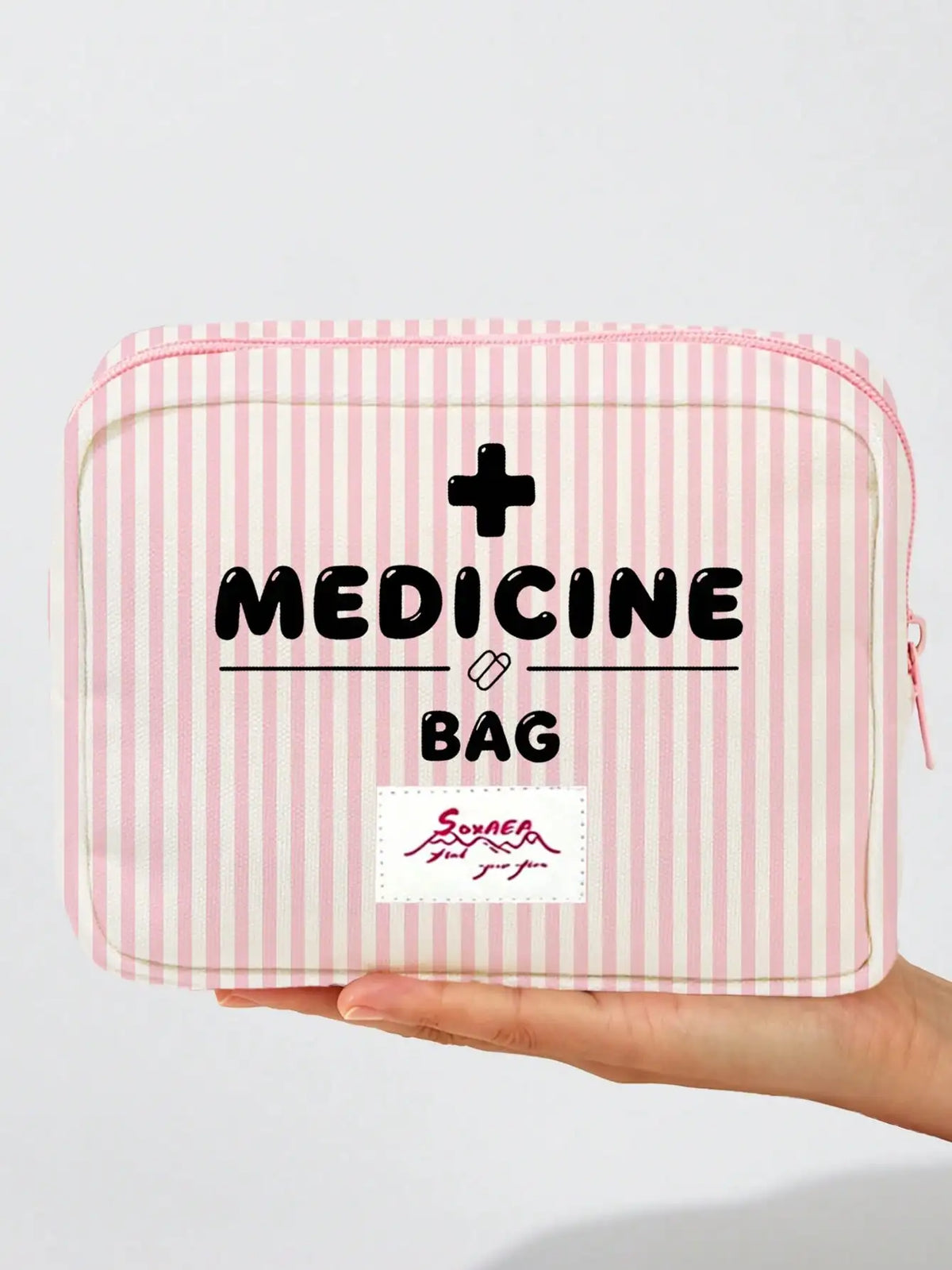 1PC Large Capacity Medicine Bag Travel Portable Medical Bag Home Medicine Storage Bag Set Portable Outdoor First Aid Kit