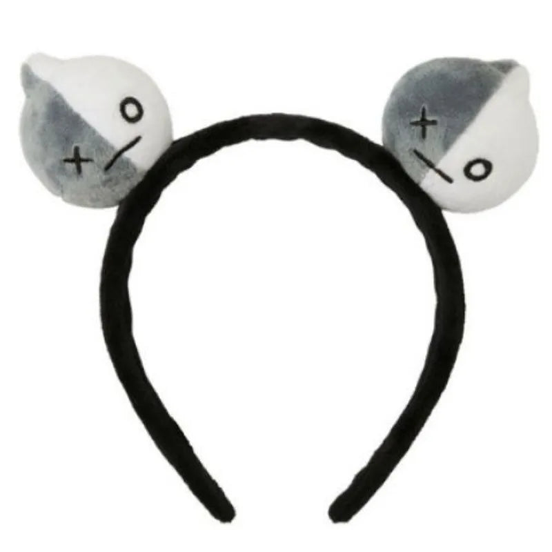 BT21 koya chimmy cookie tata hairband high color value cartoon cartoon doll doll shape creative cute girl heart wash hair ring