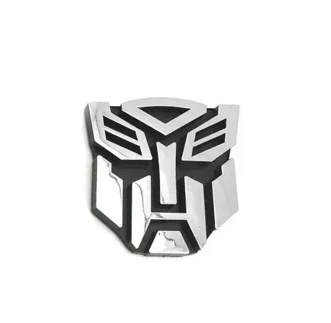 Transformerss 3D Car Stickers Decepticons Autobots Logo Badge Car Scratched Stickers Cosplay Car Decoration Accessories