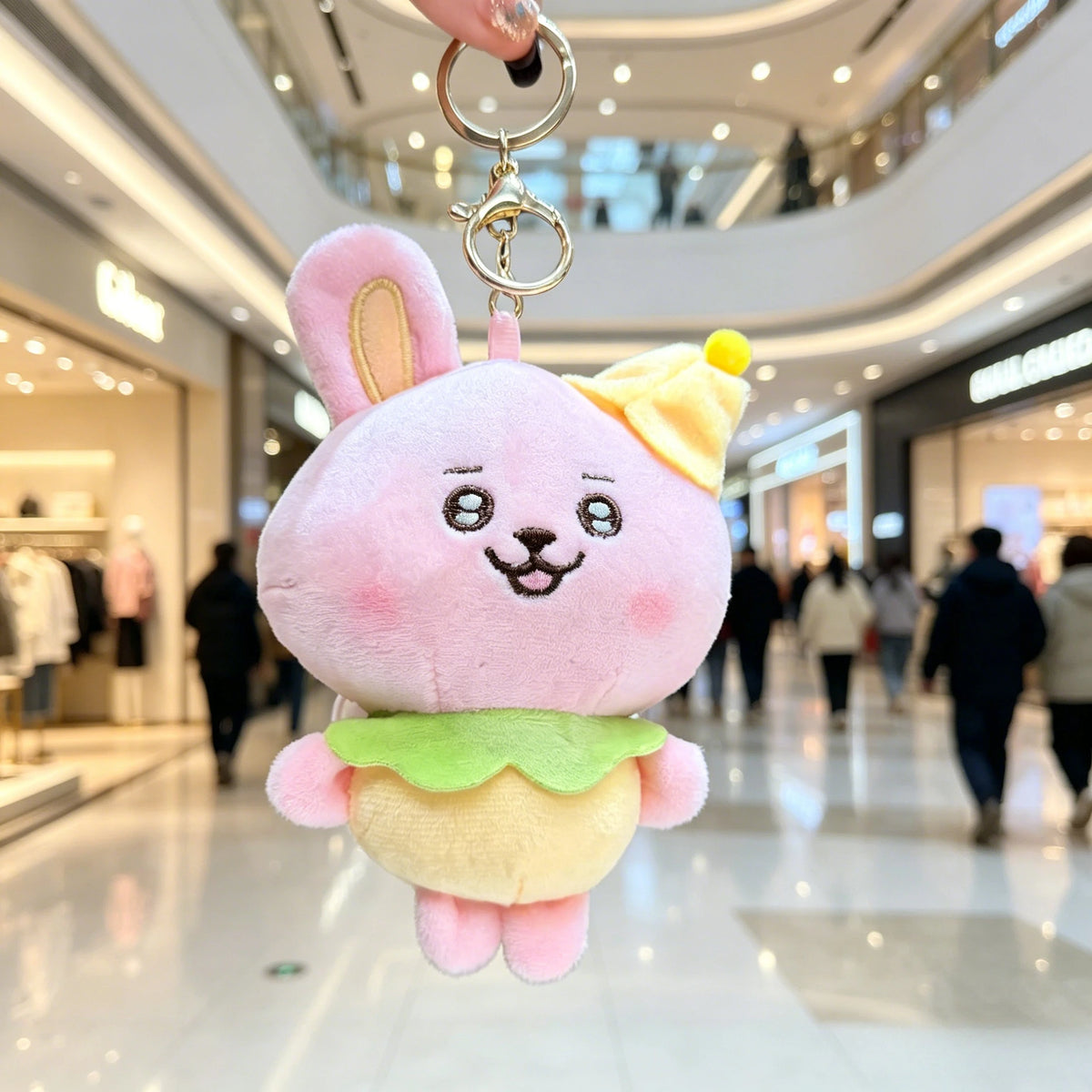 BT21 Chimmy Cooky koya Shooky Tata Creative Anime Peripheral Cartoon Keychain Personality Cute Backpack Decorative Doll Pendant