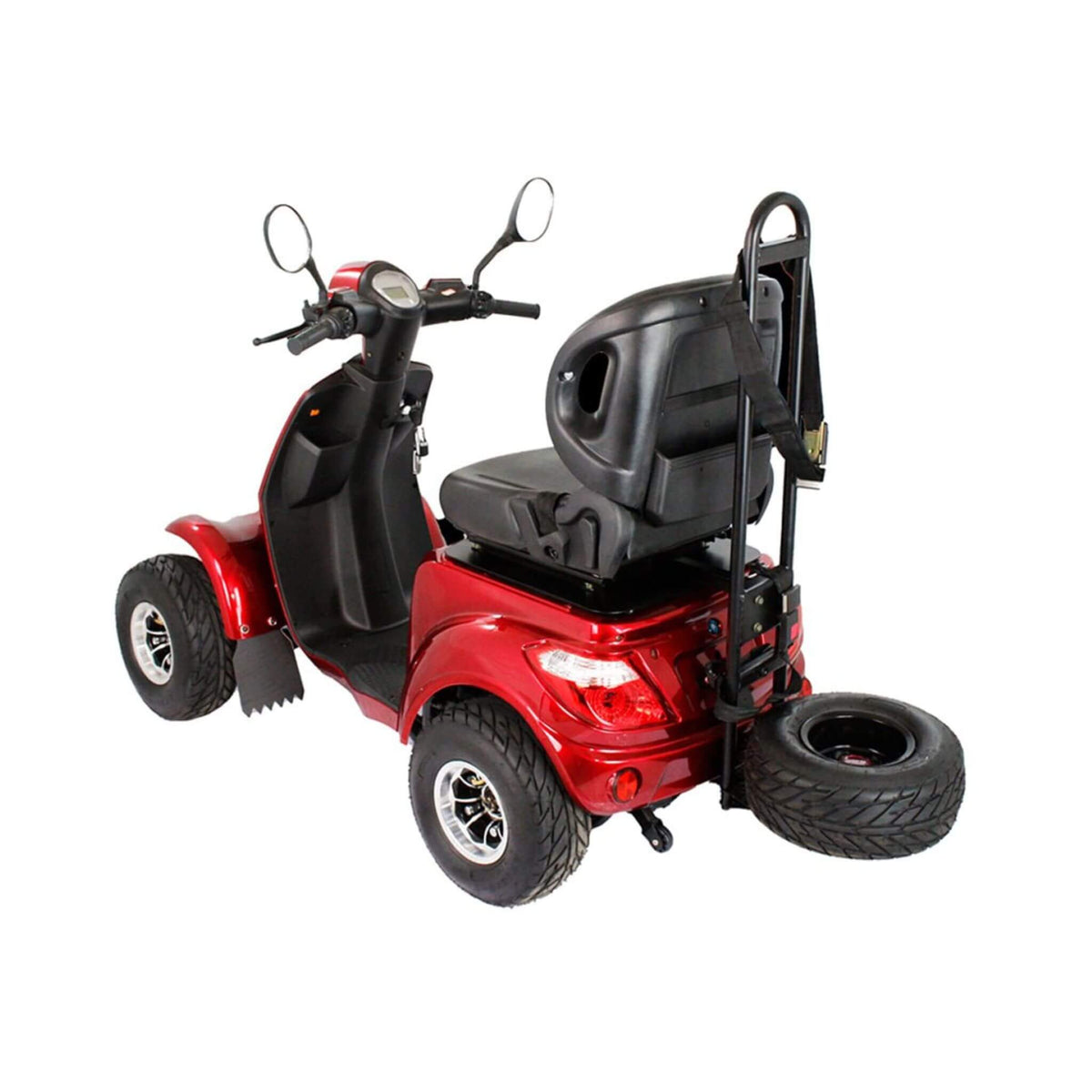 Zvg 4-Wheel 60V/20AH Electric Golf Senior Travel Mobility Scooter For Adults, 440LBS (SAK91582)