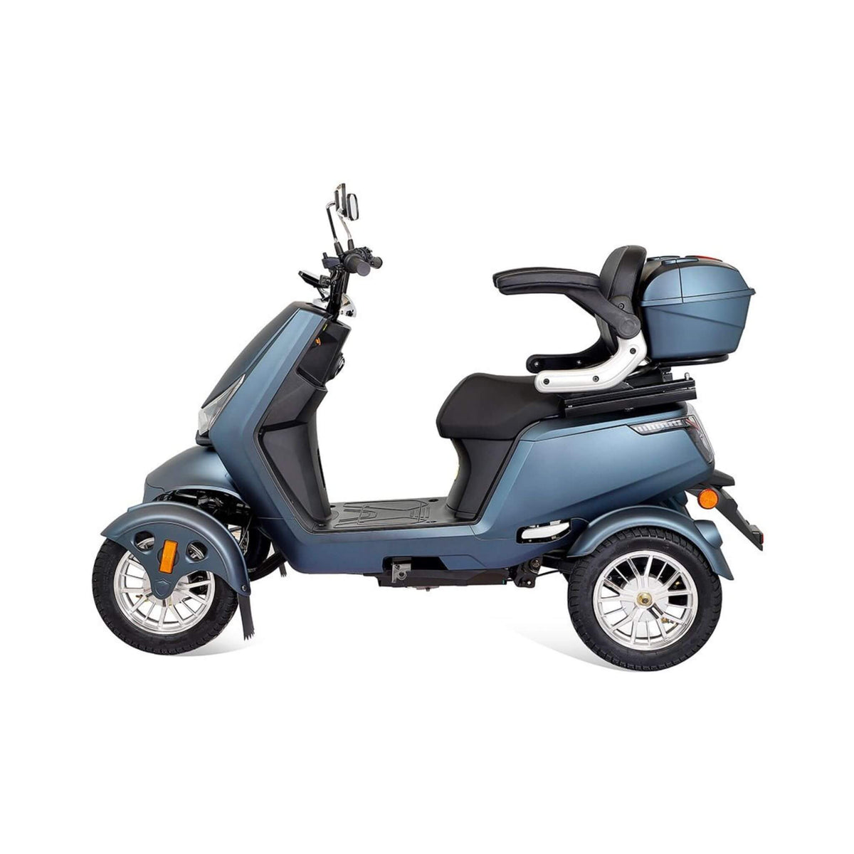 Zvg Heavy-Duty 1000W 60V/20AH Four Wheel All-Terrain Travel Mobility Scooter, 440LBS (SAK91645)